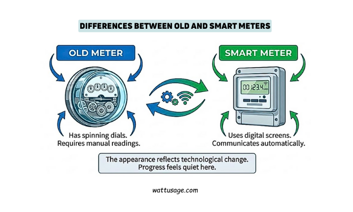 Differences Between Old and Smart Meters