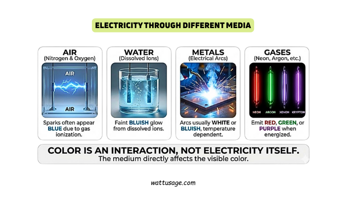Electricity Through Different Media