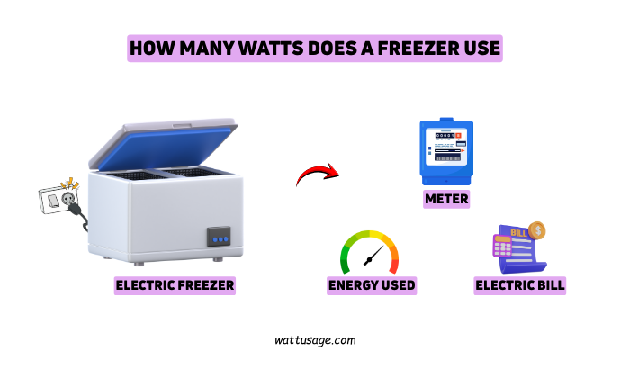 How Many Watts Does a Freezer Use