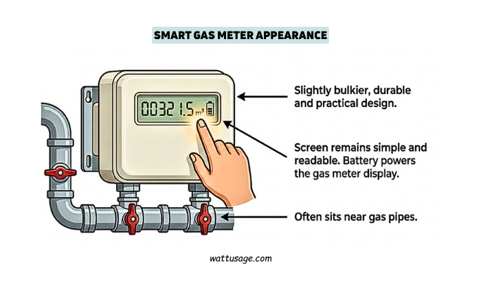 Smart Gas Meter Appearance