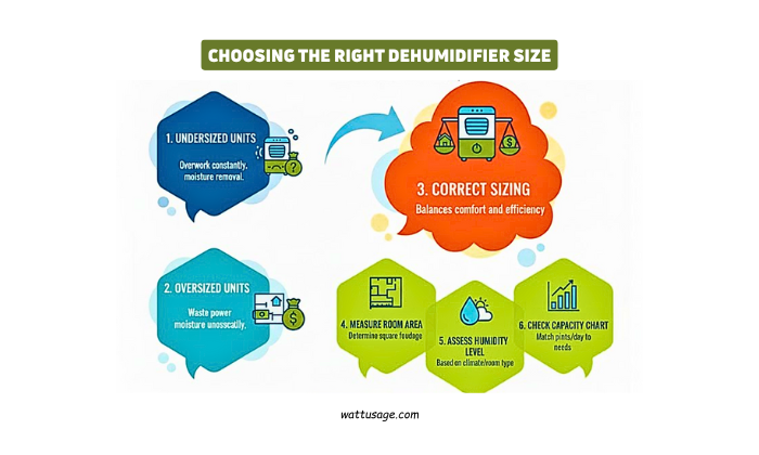 Choosing the Right Dehumidifier Size