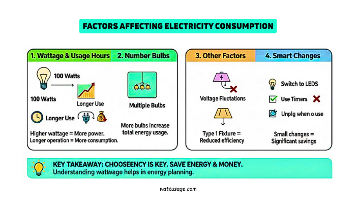 Factors Affecting Electricity Consumption