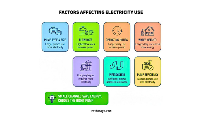 How Many Watts Does a Water Pump Use