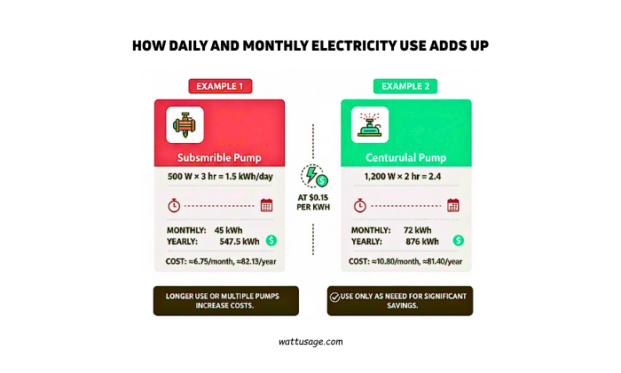How Many Watts Does a Water Pump Use