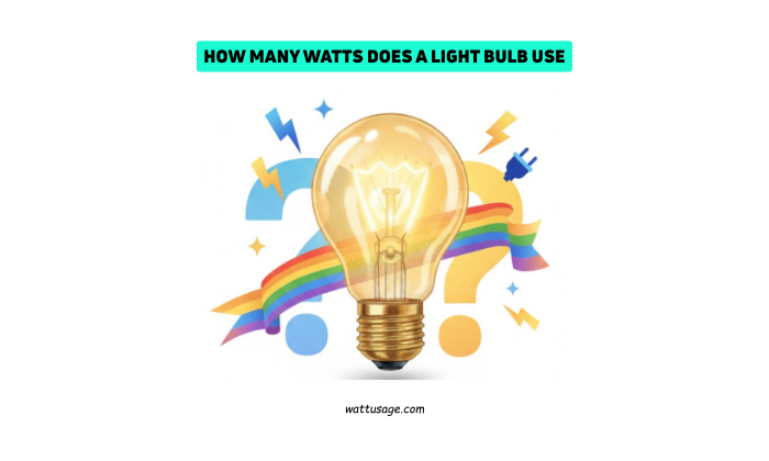 How Many Watts Does a Light Bulb Use