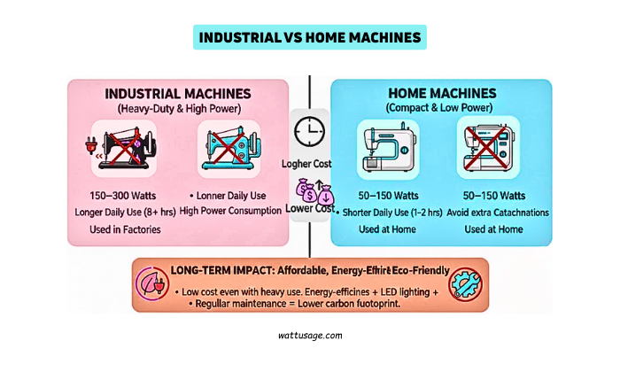 Industrial vs Home Machines