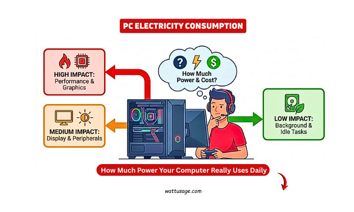 PC Electricity Consumption How Much Power Your Computer Really Uses Daily