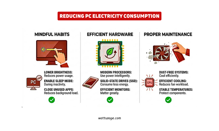 Reducing PC Electricity Consumption