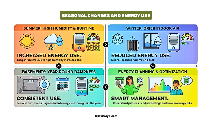 Seasonal Changes and Energy Use