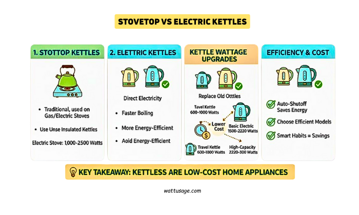 Stovetop vs Electric Kettles