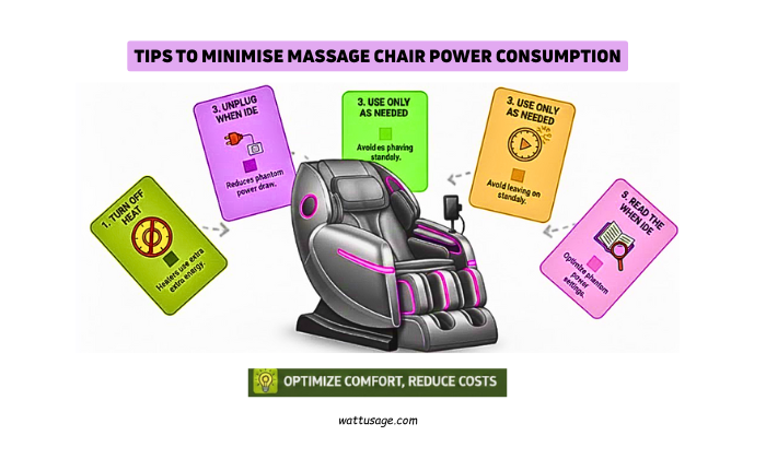 Tips to Minimise Massage Chair Power Consumption