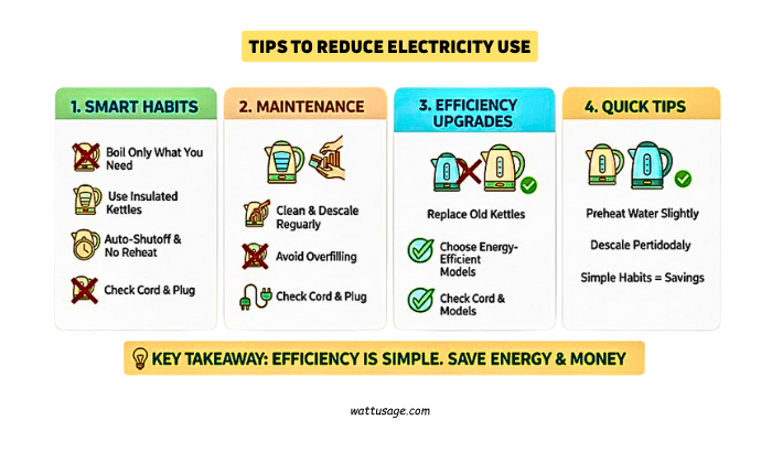Tips to Reduce Electricity Use