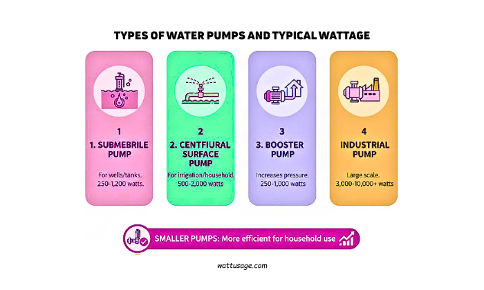How Many Watts Does a Water Pump Use
