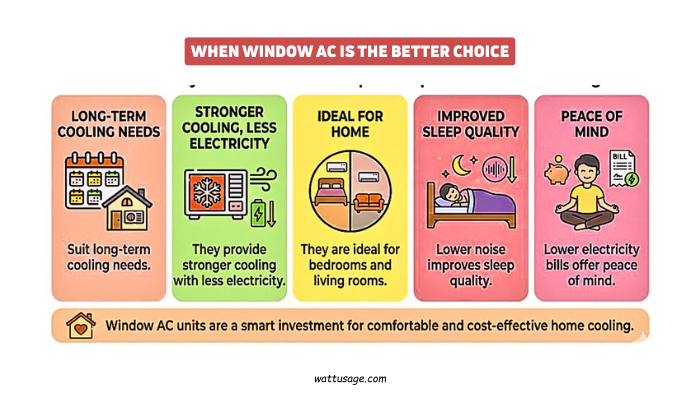 When Window AC Is the Better Choice