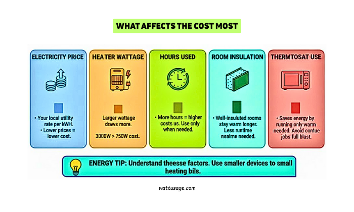 What Affects the Cost Most